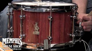 Brady Jarrah Snare Drum 12 x 7 Block Shell JB1270NGJB1307 [upl. by Nylikcaj870]