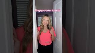 PREPPY ROOM TOUR 💕🌸⚡️ Come for a tour inside my daughter’s preppy bedroom [upl. by Noedig]