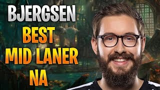 BJERGSEN O MELHOR MID LANER DO NORTH AMERICA [upl. by Firman]