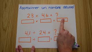 Mathématique  nombre décimal et approximation 2 [upl. by Halilahk]