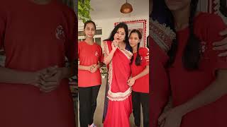 Padma Shri Malini Awasthi Maam ke liye humare bacchon ne banaya saree  Part 3  IFC Kids [upl. by Yhtir]