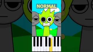 OWAKCX Theme Incredibox Sprunki  Normal Vs Horror on piano [upl. by Clemente439]