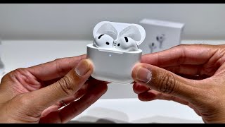 Unboxing Apple AirPods 4 with Active Noise Cancellation [upl. by Hedgcock]