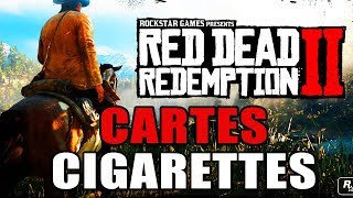 RED DEAD REDEMPTION 2  COMMENT AVOIR LES 144 CARTES DE CIGARETTE RAPIDEMENT ET FACILEMENT [upl. by Eiramlatsyrk]