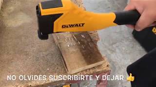 DeWALT Hammer Tacker DWHTHT450 Heavy Duty [upl. by Ahsinnor]