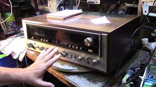 Sansui 9090 Receiver Restoration Ep 242 [upl. by Enela235]