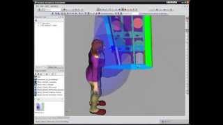 Human Simulation to perform Ergonomics Analysis in a PLM Enviornment [upl. by Otsedom]