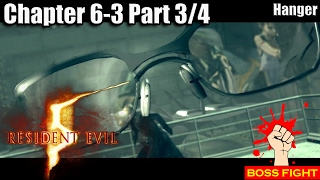 Resident Evil 5 Walkthrough Chapter 63 Hanger Part 34 HD 1080p 60fps [upl. by Lean]