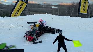 Snocross Round 16 Pro Women Highlights  Duluth MN [upl. by Pollitt]