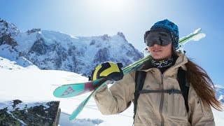 Black Crows Skis I Atris Birdie Skis 2017 I Womens Big Mountain Double Rocker Skis [upl. by Akenit806]