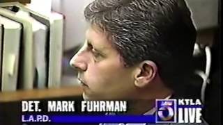 OJ TRIAL F Lee Bailey VS Mark Fuhrman [upl. by Ahsilahk]