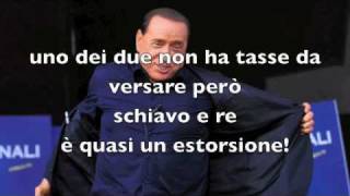 PARODIESSE  LA DIFFERENZA TRA ME E TE parodia dimissioni SILVIO BERLUSCONI [upl. by Viv]