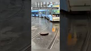 Manhole na gumagalaw bakit kaya manhole makeyouconfused facts amazing train shortsvideo [upl. by Enait200]