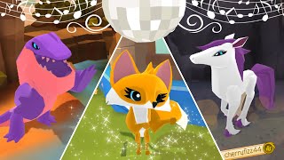 Animal Jam Play Wild Dances with Fitting Music [upl. by Nanci]