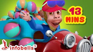 Ek Bandar Ne Kholi Dukaan  Bandar mama  Hindi Rhymes for Children  Infobells hindirhymes [upl. by Ara]