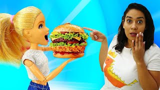 Puppen Video mit Barbie auf Deutsch Kochen mit Barbie und Ken 2 Folgen am Stück [upl. by Mendive]