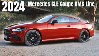 New 2024 Mercedes CLE Coupe AMG Line Revealed [upl. by Weide]