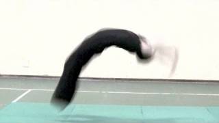 ACROBATICA  Flic Flac Tutorial How to Do a Back Handspring Dimostrazione 17 [upl. by Hafital]