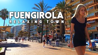 Fuengirola Spain Relaxing Town November 2023 Update Costa del Sol  Málaga 4K [upl. by Merdith]