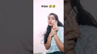 Nibbi 😜🤣🤣🤣youtube funny comedy explore love trending viralshort subscribe [upl. by Mendie]