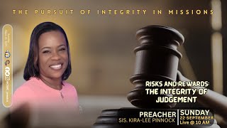 The Integrity of Judgement  Mandeville Baptist Church Sis KiraLee Pinnock September 22 2024 [upl. by Aelhsa]