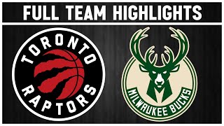 Toronto Raptors vs Milwaukee Bucks  April 5 2024 [upl. by Massimiliano450]