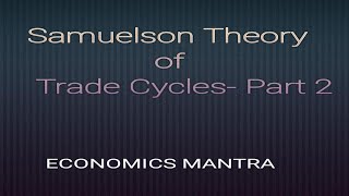 Samuelson Theory of Trade Cycles part 2 Types of Fluctuations and Criticism [upl. by Aniehs514]