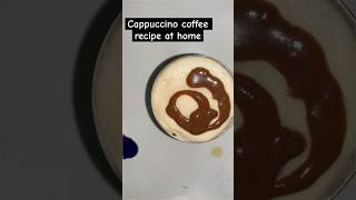 Cappuccino coffee recipe at home🧋🥰How to make STARBUCKS COFFEE without machine shorts coldcoffee [upl. by Ayotel]