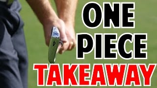 One Piece Takeaway in Golf  Crazy Detail [upl. by Amaryl]