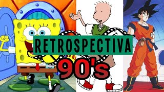 Retrospectiva desenhos da década de 1990 [upl. by Acirrehs]