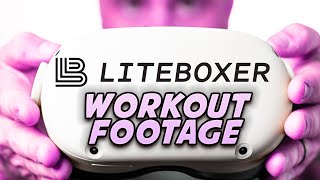 Liteboxer VR FULL Gameplay Oculus Meta Quest 2 Fitness Game [upl. by Adur]