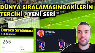 YENİ SERİ🔥 DÜNYA SIRALAMASINDAKİLERİN TERCİHİ 👀  EFOOTBALL 2024 MOBİLE GAMEPLAY [upl. by Tohcnarf38]