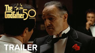 THE GODFATHER  50th Anniversary Trailer  Paramount Pictures [upl. by Gnes]