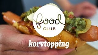 Frasig korvtopping  Steg för Steg  FoodClub [upl. by Evot]