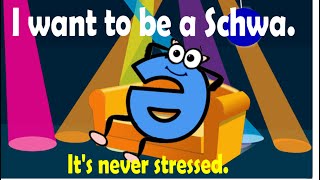 I want to be a Schwa Its Never Stressed Animated Version schwa [upl. by Nylassej]