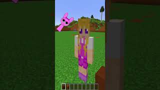 COMPETENCIA DE CONSTRUIR A LOS SPRUNKI shorts sprunki novia babyinyellow minecraft [upl. by Telocin]