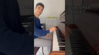 Realistico😅💎🎶 pianopianofortepianistaeinaudipianoshortscinabambinopianolesson [upl. by Acinomal401]