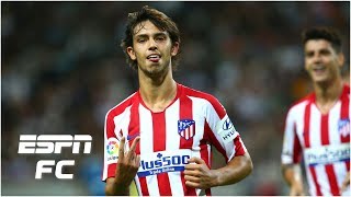 Atletico Madrid 21 Juventus Joao Felix scores two stunning goals in win  2019 ICC Highlights [upl. by Eycats904]