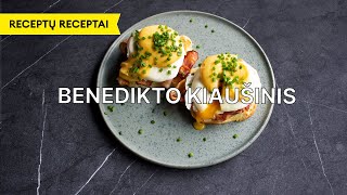 Benedikto kiaušinis  Receptų receptai [upl. by Initirb]