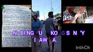 MY MUSICAL COMPOSITION ENTITLED quotSA PUNGAY NG IYONG MATAquot bandurria banduria [upl. by Ajiat]