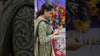 বেথুয়াডহরি হস্ত শিল্প মেলা।bethuadahari minisvlog shorts handmadejewelry kanthastitchsaree [upl. by Eustache]