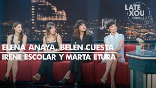 Entrevista a las actrices de Las largas sombras  Late Xou con Marc Giró [upl. by Emili576]