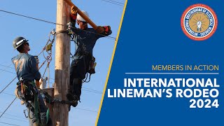 IBEW at the 2024 International Linemans Rodeo [upl. by Dee Dee]