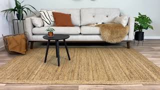 Jute vloerkleed  Fair  FRAAI Home amp Living [upl. by Elsa]