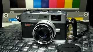 Canon Canonet GIII QL Rangefinder Camera [upl. by Annid]