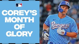 Corey Seagers MONTH OF GLORY The Rangers superstar SS had a great August [upl. by Kapoor]