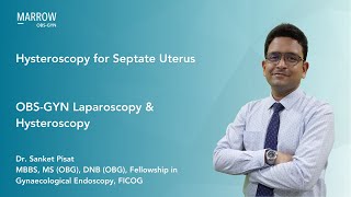 OBSGYN Laparoscopy amp Hysteroscopy  Hysteroscopy for Septate Uterus [upl. by Rein]