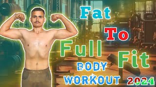 Fat To Fit  At Home Workout 🔥  🛑 Live Workout fitness live bodytransformation [upl. by Llennehc]