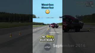 These Cars Failed the Moose Test 😱🚗💥 [upl. by Philo444]