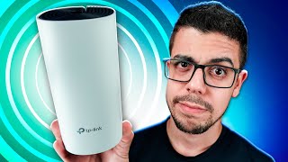 ENTÃO ESSA É A QUALIDADE DE UM TPLINK DECO WiFi Mesh de longo alcance [upl. by Noid]